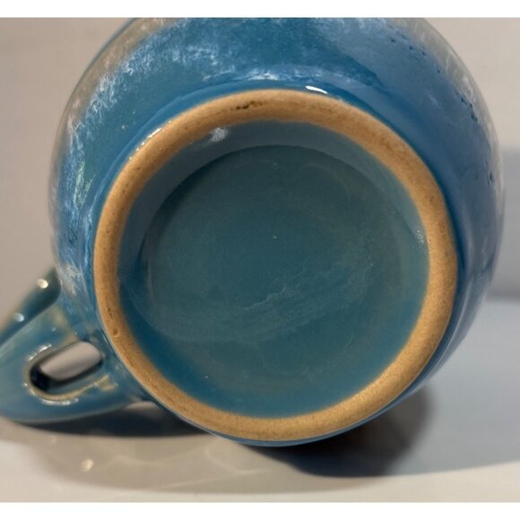 Old Orchard Beach ME Souvenir Mug Coffee Cup Blue Ceramic Mug Anchor No Spoon - Picture 6 of 8